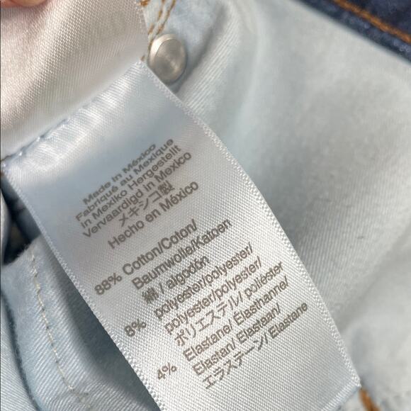 J. Crew 9” High Rise Toothpick Dark Blue High Rise Women's Jeans size 30 - Picture 6 of 6